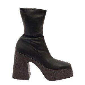 BNWT SS23 STELLA MCCARTNEY SKYLA RUBBER SOLE PASIAN BOOTS 41